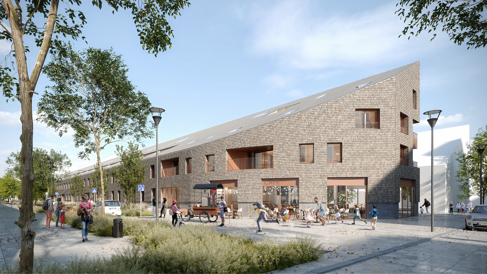 urbanmakers & aaNN construisent 65 logements sociaux à Bastide Niel